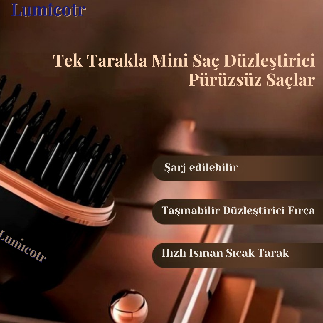 Lumico Mini Saç Düzleştirici